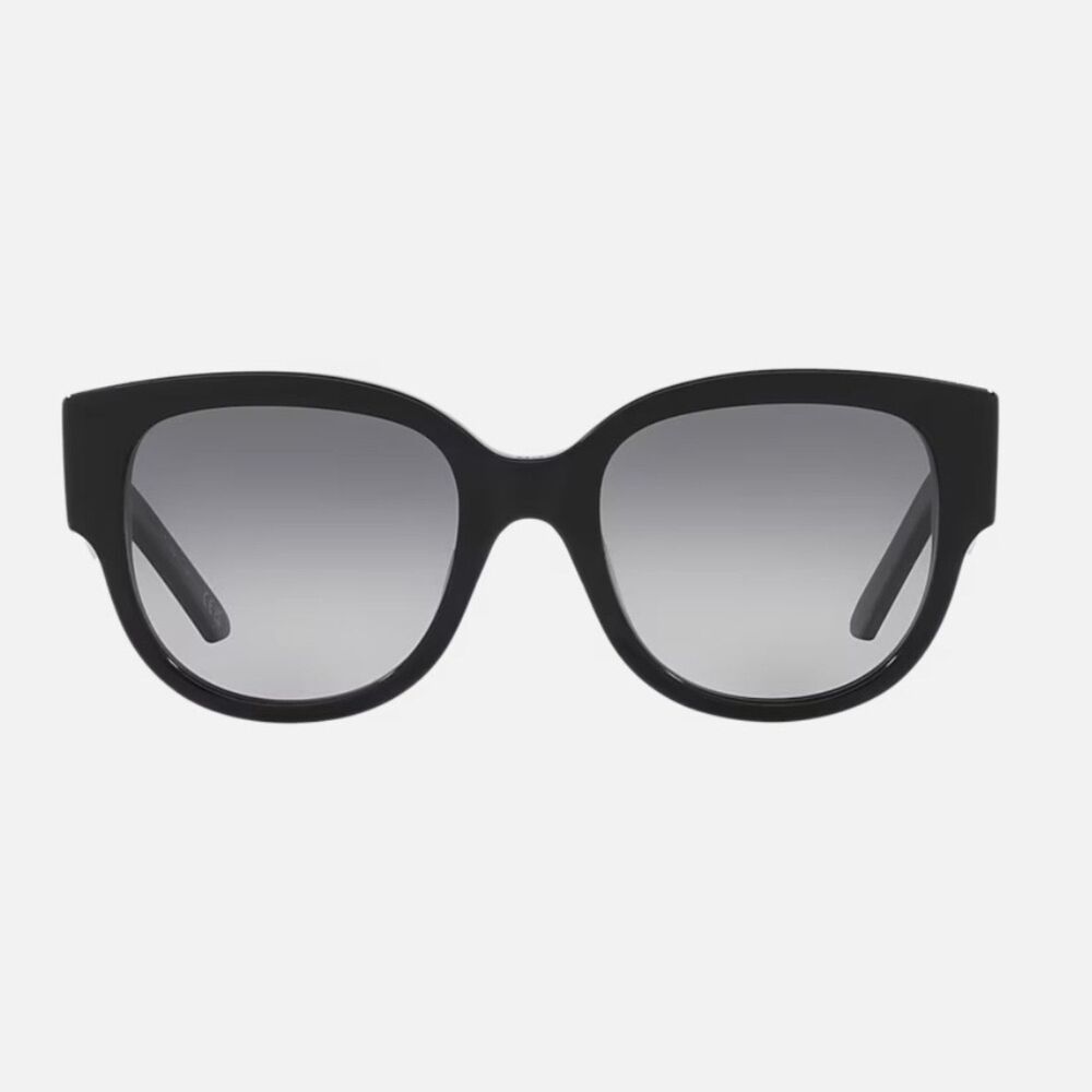 Christian Dior CD40021U Cat Eye Sunglasses Black with Grey Frames